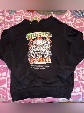 Kill Crew Black Lifting Hoodie